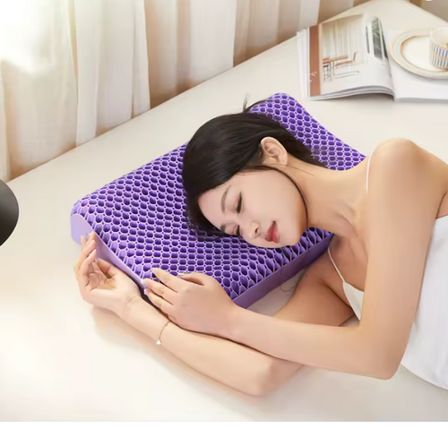 Coussin Nid Douillet – Oreiller en Gel Alvéolé Rafraîchissant